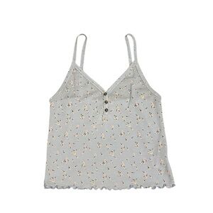 American Eagle Outfitters Light Blue Camisole Tank Top